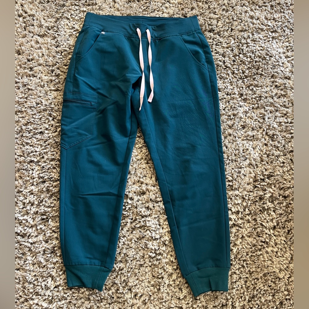 Figs Carribean Blue Zamora Jogger Scrub Pants